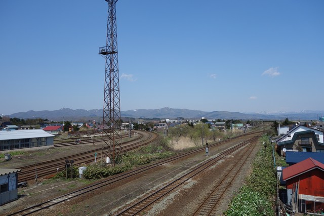 長万部駅 駅前