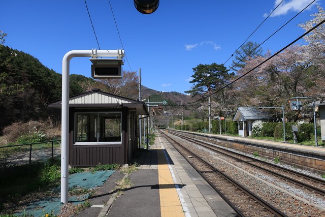 冠着駅 ホーム