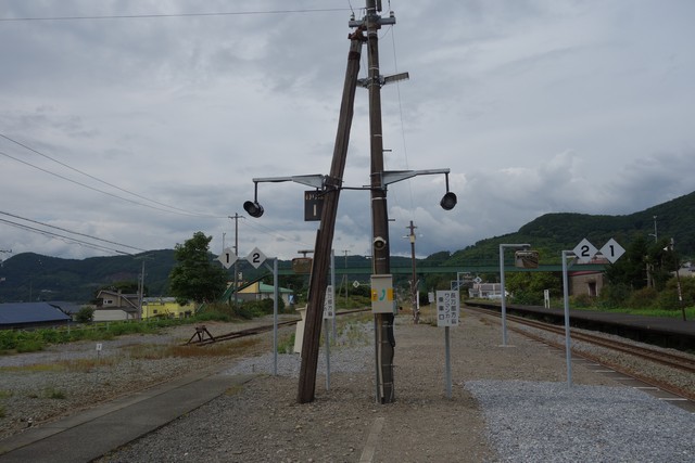 豊浦駅 ホーム