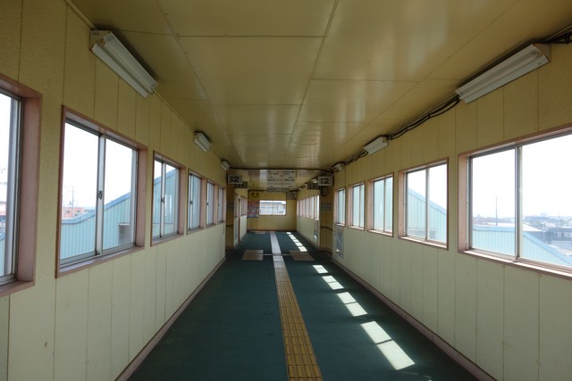 長万部駅 ホーム