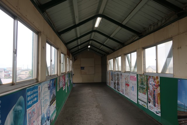 伊達紋別駅 ホーム