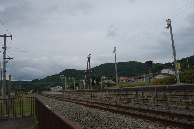 豊浦駅 ホーム