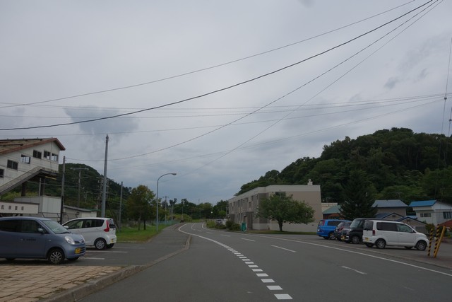 豊浦駅 駅前