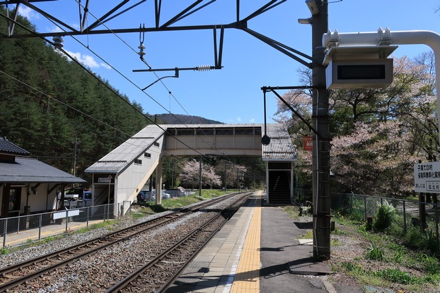 冠着駅 ホーム