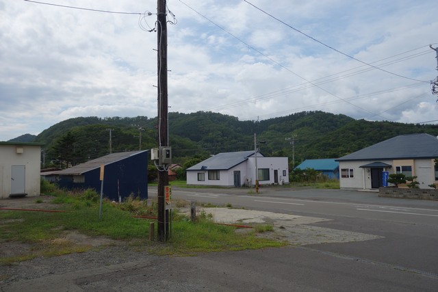 大岸駅 駅前