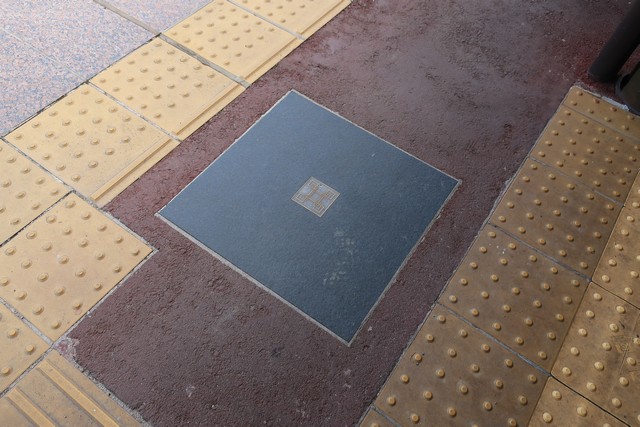 姨捨駅 ホーム