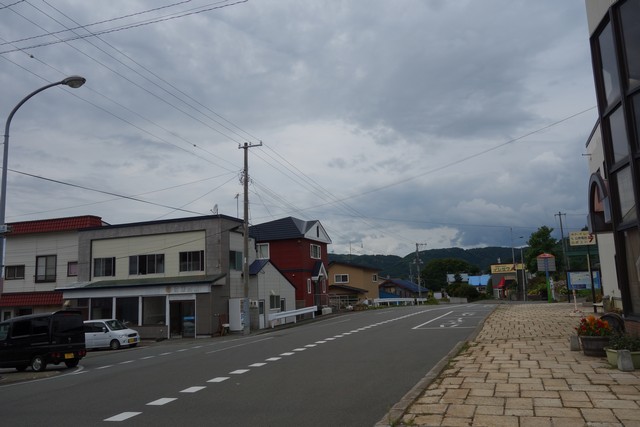 豊浦駅 駅前
