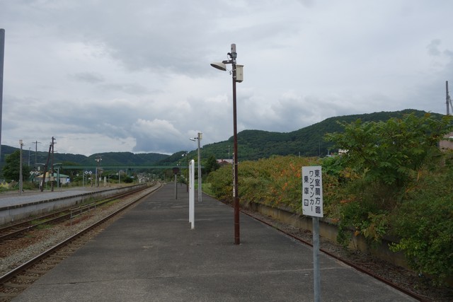 豊浦駅 ホーム