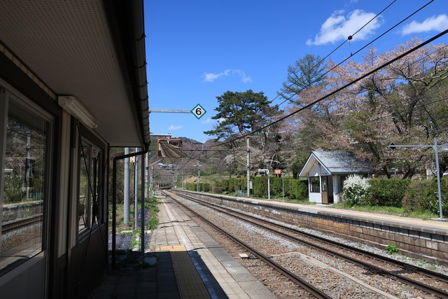 冠着駅 ホーム