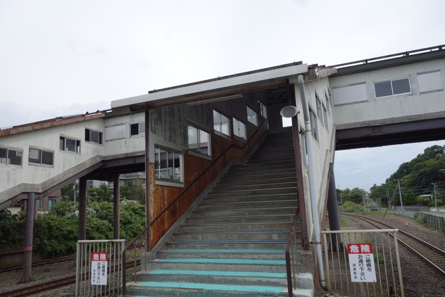 豊浦駅 ホーム