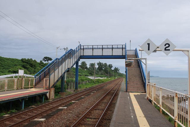 北舟岡駅 ホーム