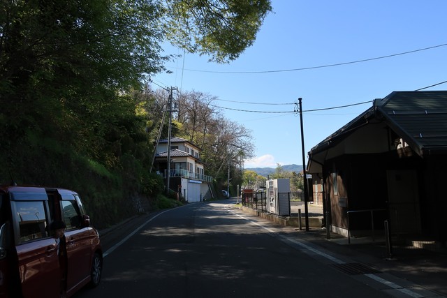 姨捨駅 駅前