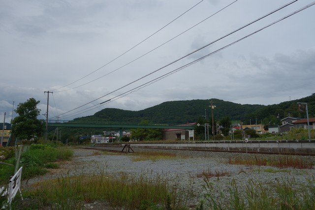 豊浦駅 駅前