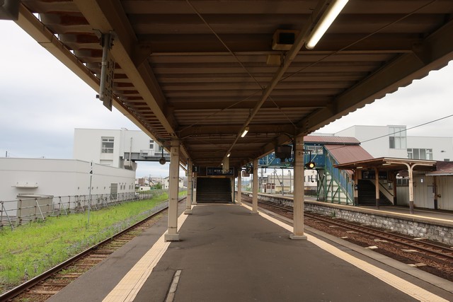 伊達紋別駅 ホーム