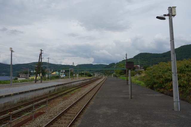豊浦駅 ホーム
