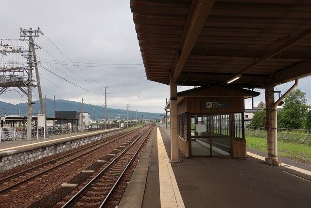 伊達紋別駅 ホーム