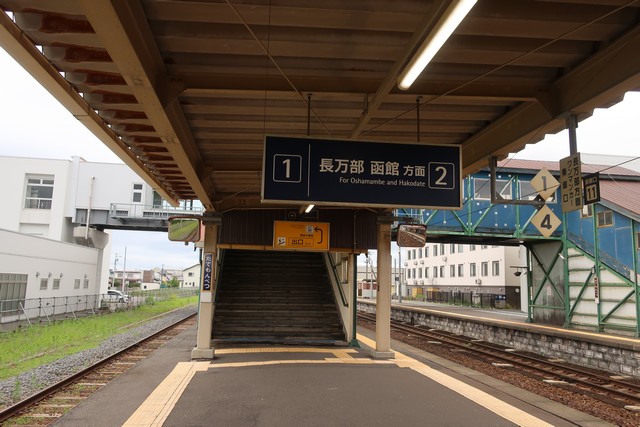 伊達紋別駅 ホーム