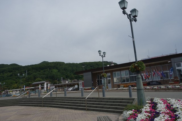 洞爺駅 駅前