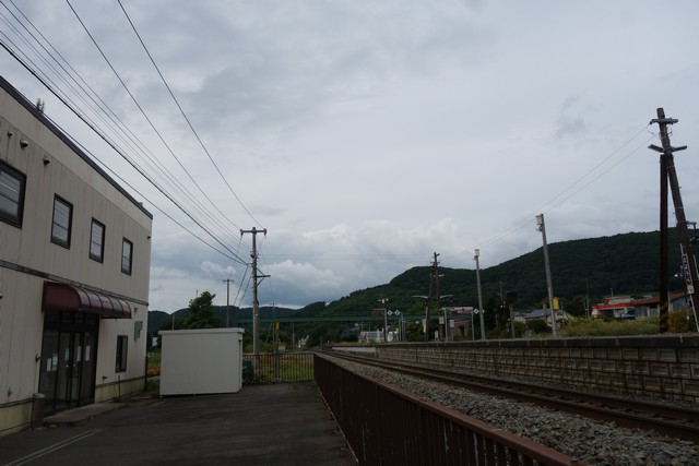 豊浦駅 ホーム