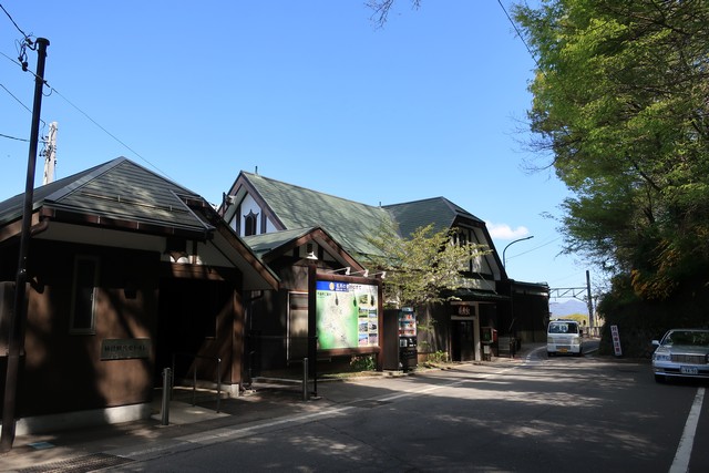 姨捨駅 駅舎