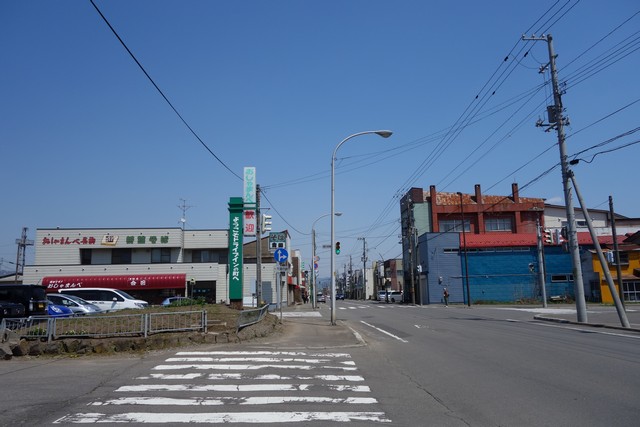 長万部駅 駅前