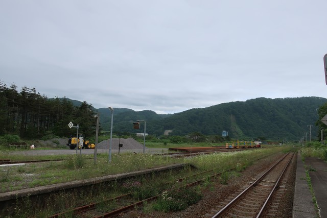 静狩駅 ホーム