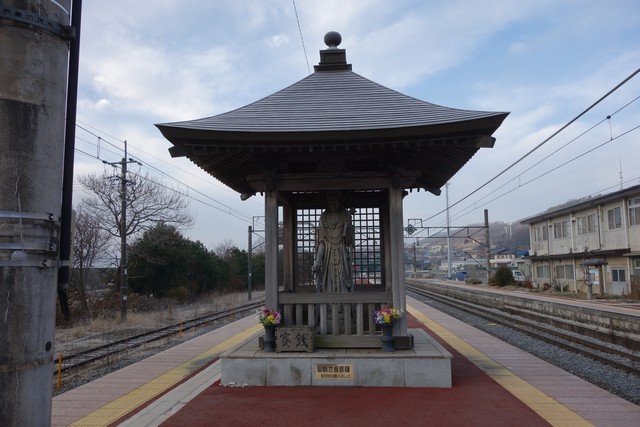 聖高原駅 ホーム