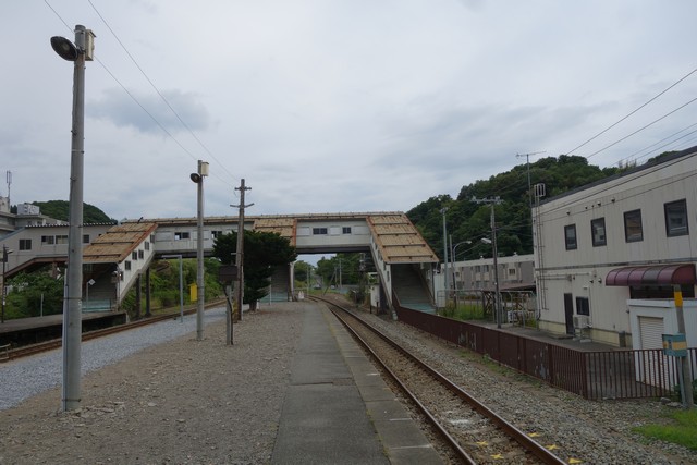 豊浦駅 ホーム