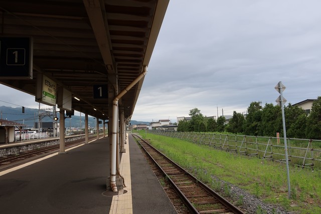 伊達紋別駅 ホーム