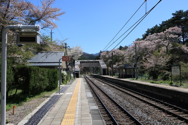 冠着駅 ホーム