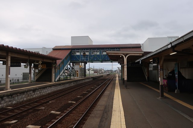伊達紋別駅 ホーム