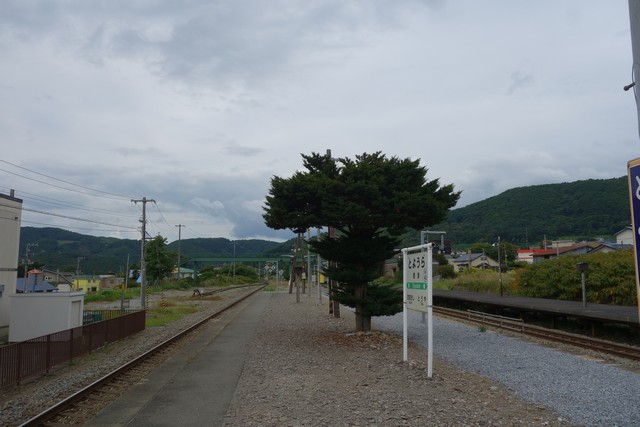 豊浦駅 ホーム