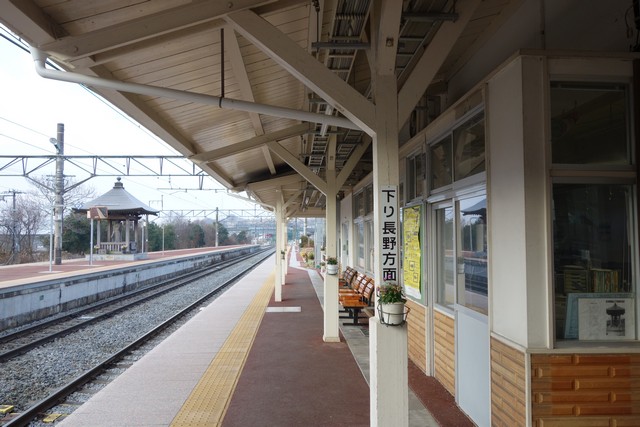 聖高原駅 ホーム
