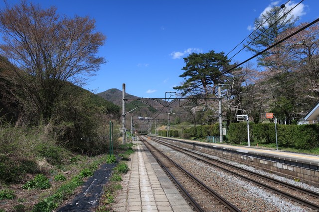 冠着駅 ホーム