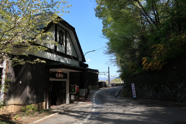 姨捨駅 駅舎