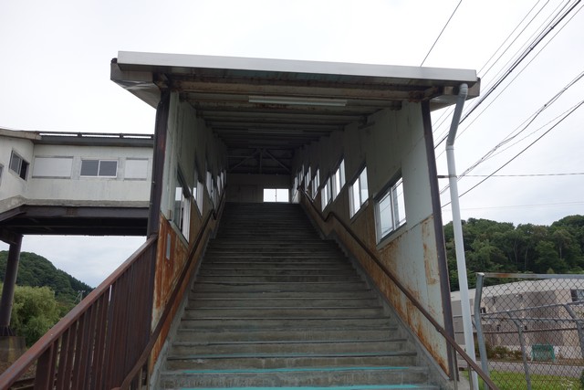 豊浦駅 ホーム