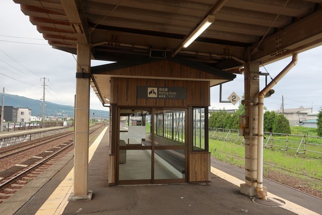 伊達紋別駅 ホーム