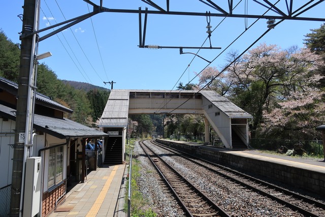 冠着駅 ホーム