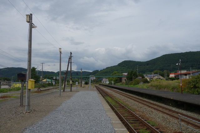 豊浦駅 ホーム