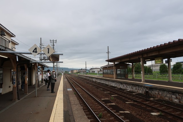 伊達紋別駅 ホーム