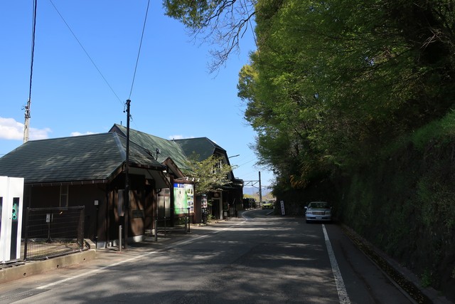 姨捨駅 駅前