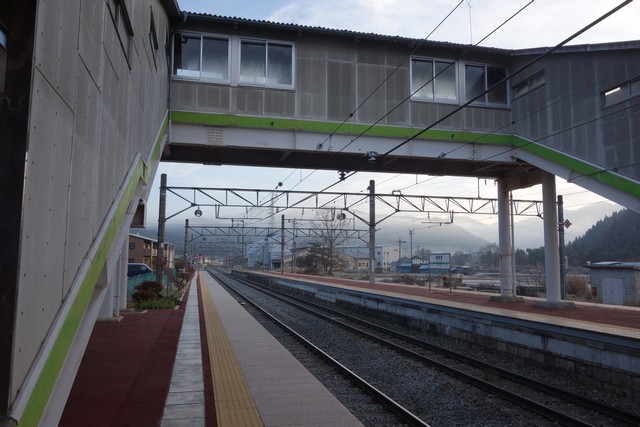 聖高原駅 ホーム