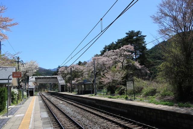 冠着駅 ホーム