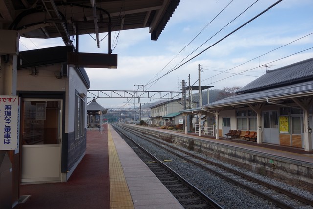 聖高原駅 ホーム