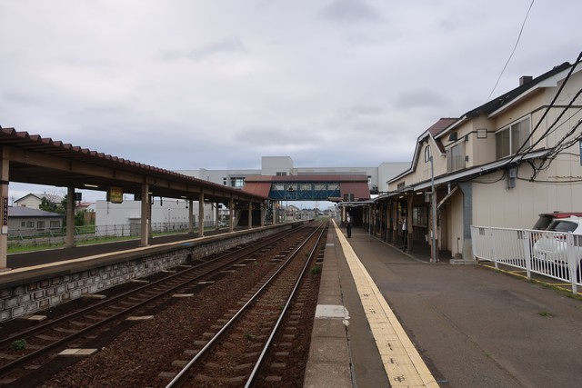 伊達紋別駅 ホーム