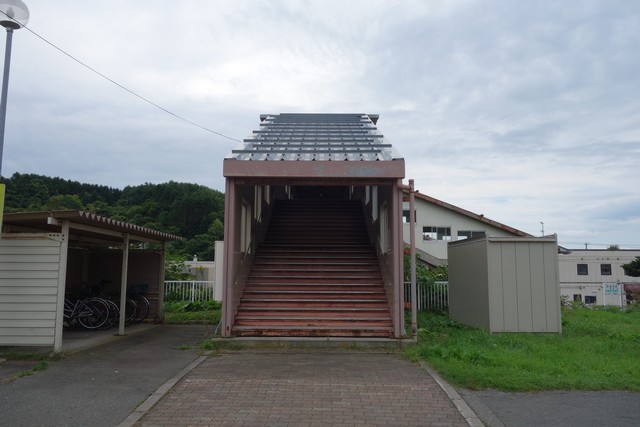 豊浦駅 駅前
