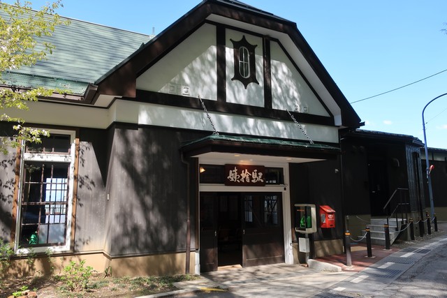 姨捨駅 駅舎