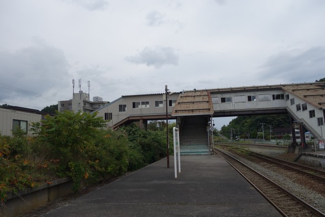 豊浦駅 ホーム