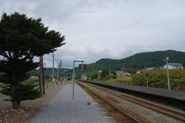 豊浦駅 ホーム