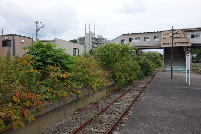 豊浦駅 ホーム